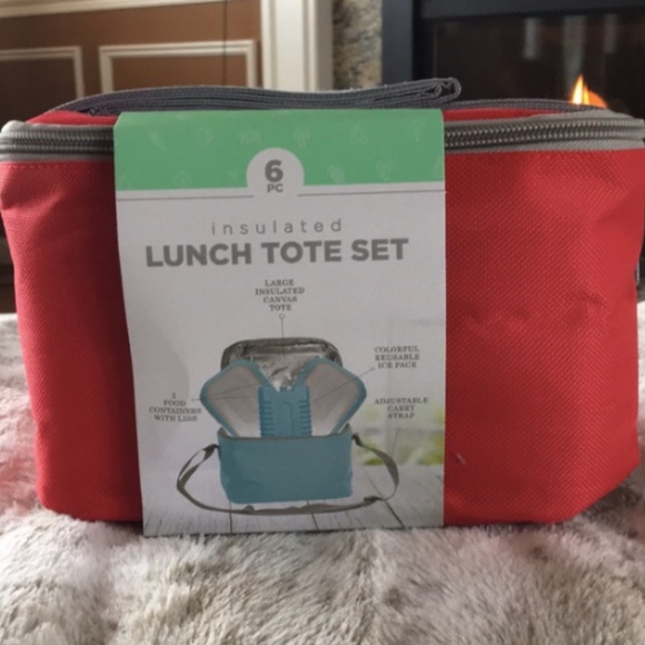 eco one insulated lunch tote set